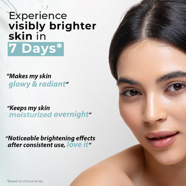 Kaya Clinic Brightening Night Cream 50ml | Azelaic Acid & Vitamin C Moisturizer For Visibly Brighter & Soft Skin | Hydrates Skin | All Skin Types